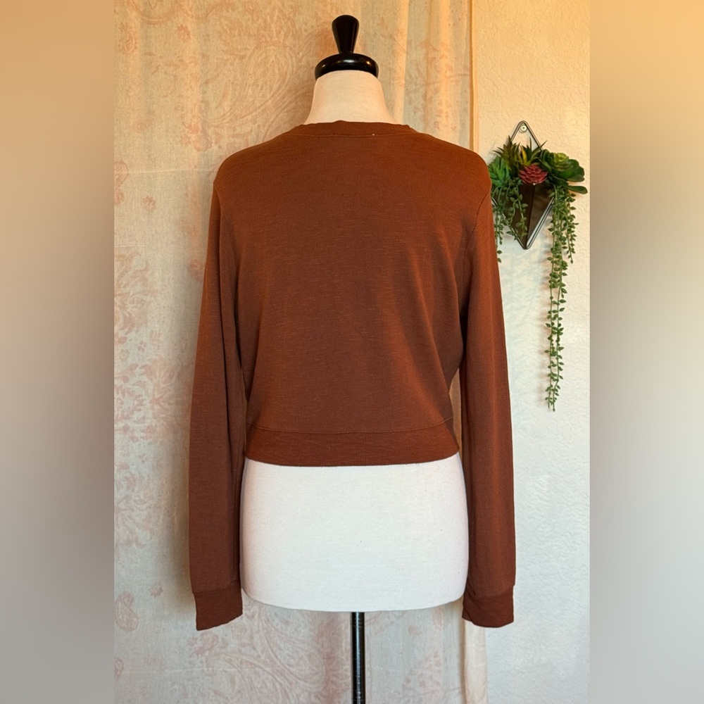 Double Zero Cropped Sweatshirt - image 3